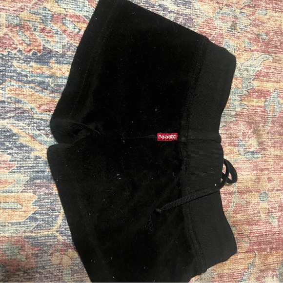 NWT girls hard tail terry cloth shorts size XS black - Picture 4 of 4